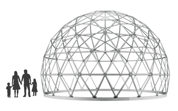 casa prefabricada kit cúpula hospitalaria