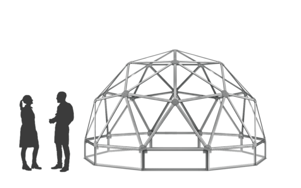 kit cúpula cabina invernadero LUNA